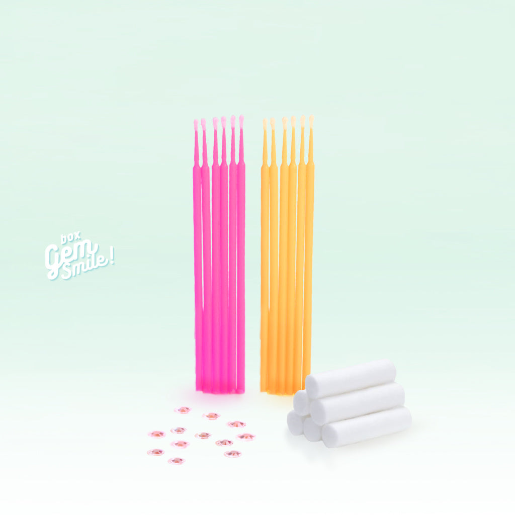 strass dentaire toothgems GemSmile recharge cristal rose
