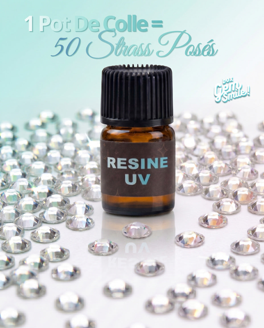 Colle strass denatire un pot 50 strass